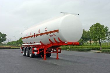 Нержавеющая сталь 38CBM 3axles полуприцепа жидкостной тележки бака/жидкостного газа