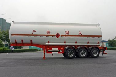 Нержавеющая сталь 38CBM 3axles полуприцепа жидкостной тележки бака/жидкостного газа