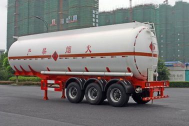 Нержавеющая сталь 38CBM 3axles полуприцепа жидкостной тележки бака/жидкостного газа