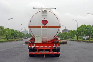 Нержавеющая сталь 38CBM 3axles полуприцепа жидкостной тележки бака/жидкостного газа