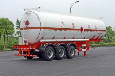 Нержавеющая сталь 38CBM 3axles полуприцепа жидкостной тележки бака/жидкостного газа