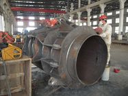 Изготовление металла углерода Customed передачи силы тяжелое стальное, части морского крана Weldment запасные