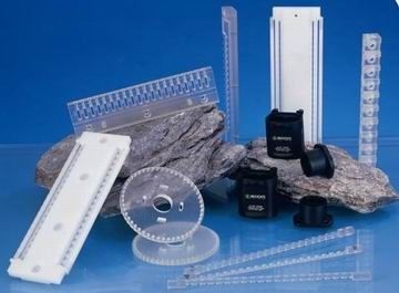 Части точности CNC пластмассы винилацеталя ODM Delrin OEM подвергая механической обработке для оптических приборов