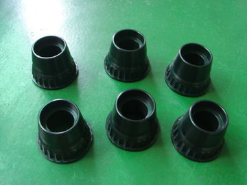 Части точности CNC подвергая механической обработке Knurling с чернотой анодированные для частей принтера