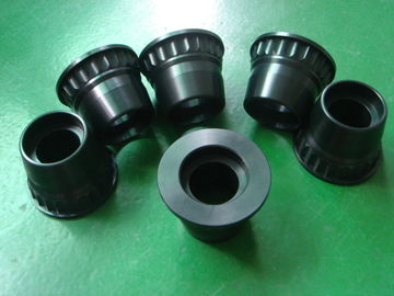 Части точности CNC подвергая механической обработке Knurling с чернотой анодированные для частей принтера