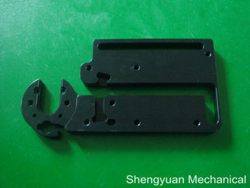 Точность CNC AL6061 подвергая мотор механической обработке Маунт головки Clab с чернотой анодирует