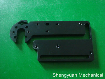 Точность CNC AL6061 подвергая мотор механической обработке Маунт головки Clab с чернотой анодирует