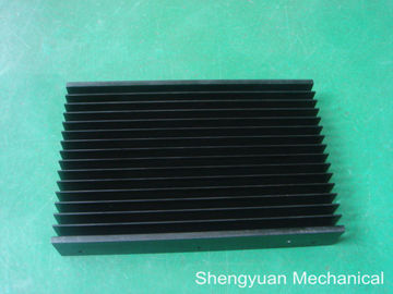 Чернота анодирует Heatsink PS-60/160H штранг-прессования точности CNC подвергая механической обработке алюминиевый