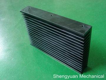 Чернота анодирует Heatsink PS-60/160H штранг-прессования точности CNC подвергая механической обработке алюминиевый