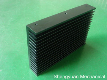 Чернота анодирует Heatsink PS-60/160H штранг-прессования точности CNC подвергая механической обработке алюминиевый