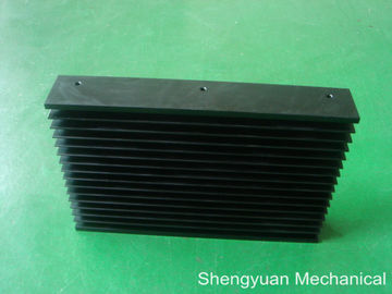 Чернота анодирует Heatsink PS-60/160H штранг-прессования точности CNC подвергая механической обработке алюминиевый