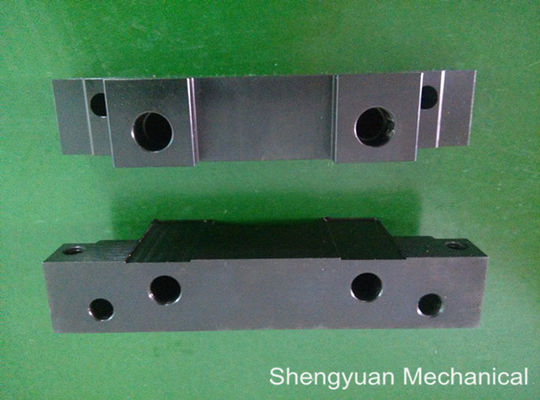 Полируя окись черноты стального блока для изготовления штампа точности CNC подвергая механической обработке нижняя задняя