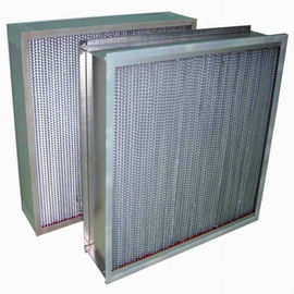 Фильтр Hepa Pleat алюминиевой фольги высокотемпературный для промышленной системы воздушного фильтра