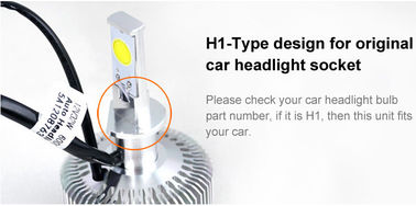 Автомобиль/автоматические запасные H1 СИД фары 32W 2800LM 6000K части Headlamps белизны